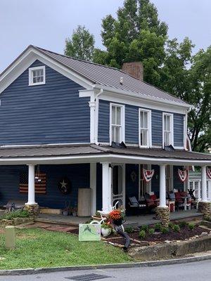 26 ga. Standing Seam metal roof.