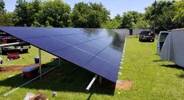 23Kw Solar ground mount