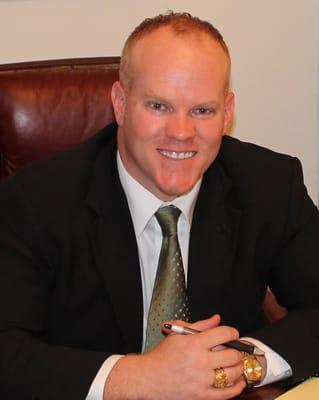 Brian K. Walker at our Fort Worth office several years ago.  Find out more about Brian on the "About Us" page of www.walkerattorneys.com