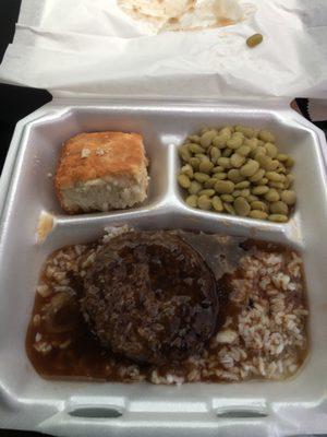 Hamburger Steak Special $7