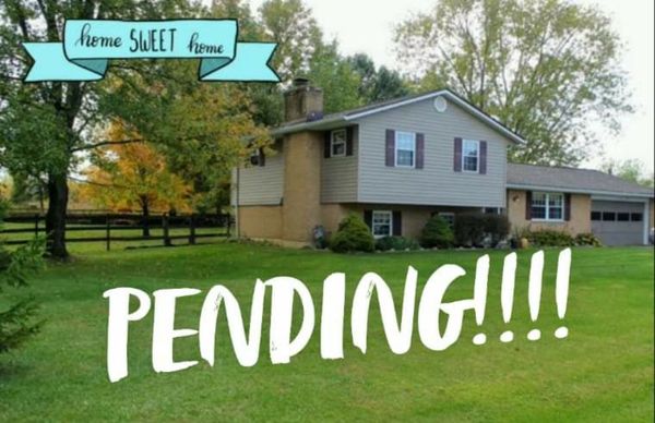 We're PENDING on this beautiful Tipp City home!  So excited for my buyers!