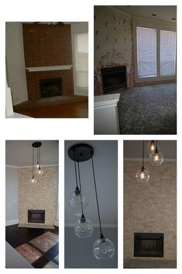 Living room transformation