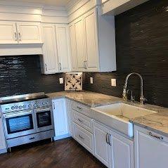 Check out this beautiful kitchen we helped design in at a condo in Covington overlooking the River!