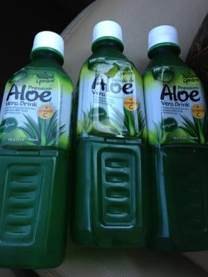 As an herbologist I can attest to the fact that these aloe drinks make you feel refreshed etc.