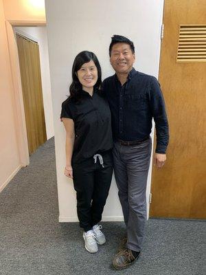 Dr. Rebecca Tom, DDS and Dr. Elbert Tom, MPH, DDS