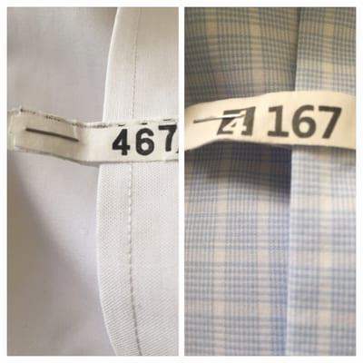 They gave me 2 right shirts and one wrong shirt :( mine is 467 NOT 167