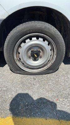 Flat tire