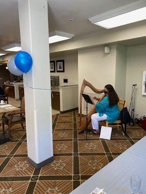 Playing for Father's Day at North Creek, Bothell