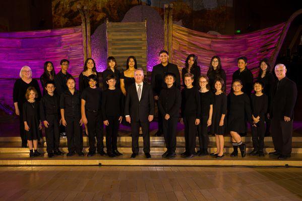 'Noye's Fludde' with the LA Opera 

St. Andrew Choir at the Cathedral of Our Lady of the Angels.