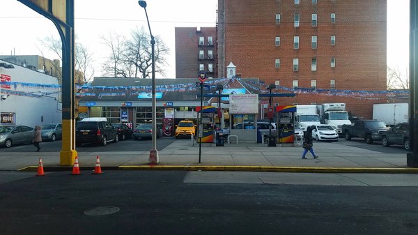 Front of Sunoco Gas Station and F&G Auto Repair Station