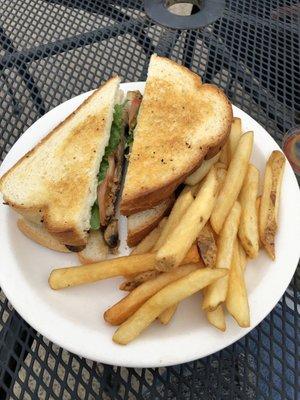 Grilled Chicken with Mushrooms & Swiss Sandwich