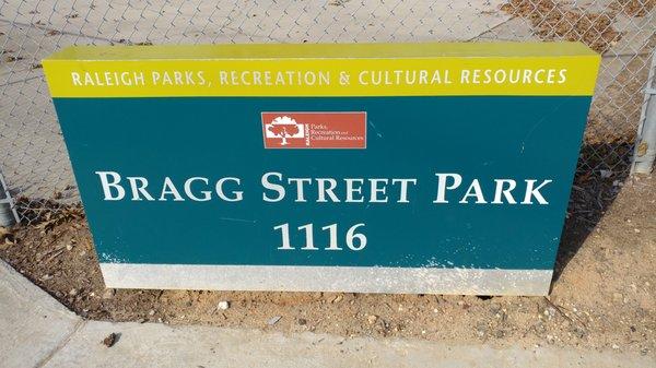 Bragg Street Park, Raleigh NC