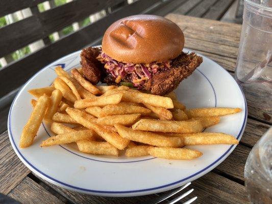 Korean Fried Chicken Sandwich