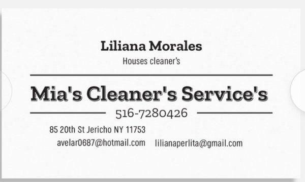 Mia's Cleaner's Service's