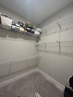 Need closet installed correctly