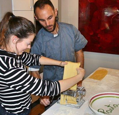 Our Italian cooking classes are fun and informative!