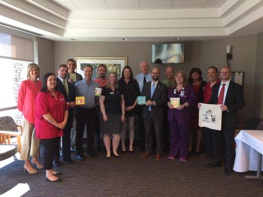 Proud to be a logo sponsor for the Books for Babies program at Cedar Park Regional Medical Center.