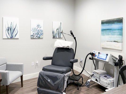 TMS Therapy Room