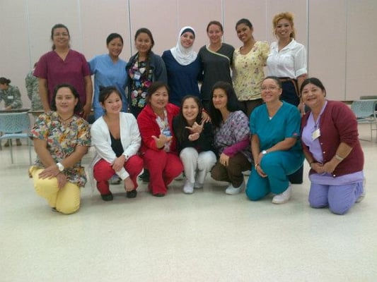 PNW Staff during Mass Immunization, Honolulu, Hawaiii