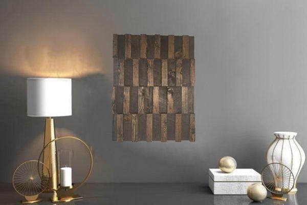 Rustic modern wall art