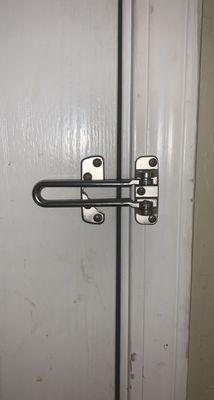 broken lock on our door