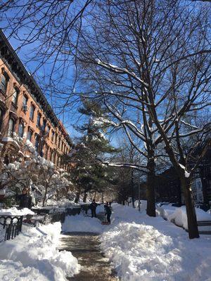 Beautiful 3rd Street in the winter