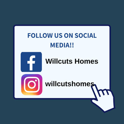 Facebook: https://m.facebook.com/willcutshomes Instagram: https://www.instagram.com/willcutshomes