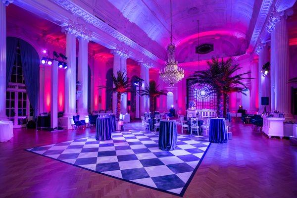 Organization of American States. Correspondents Dinner After-Party. Lighting by Atmo Designer Benji Tschudin.