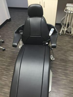 Chair with massage and heat!