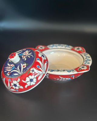 Handmade sugar bowl