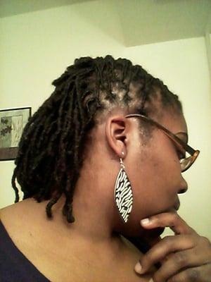 Dreads styled by Melissa at  Da Notty Roots