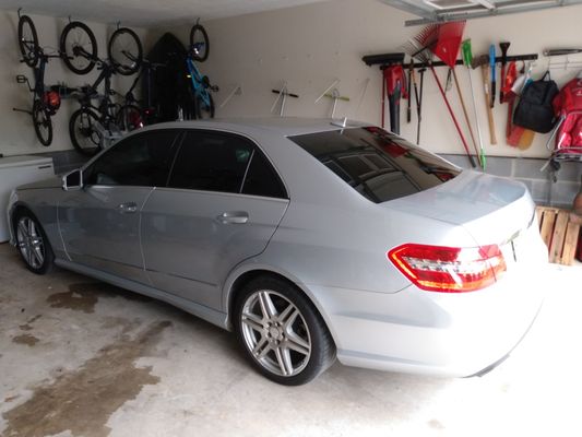 Have this Mercedes the full package including tinting the windows!