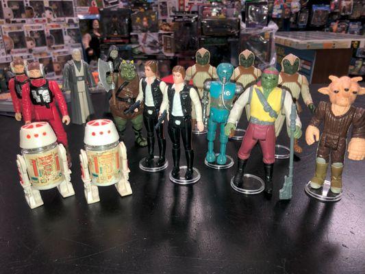 Vintage Star Wars Figures 1977-85