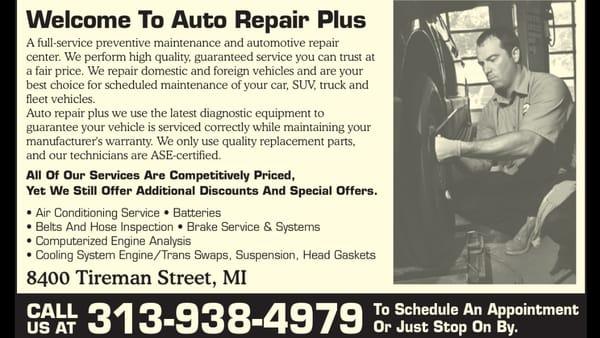 Auto Repair Plus