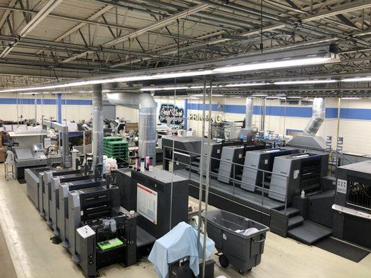 Large commercial grade printers to get the job done fast! We invest in the highest quality printers on the market.