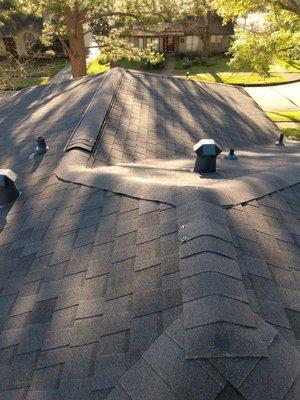 CertainTeed Landmark Moire Black in Houston, TX.