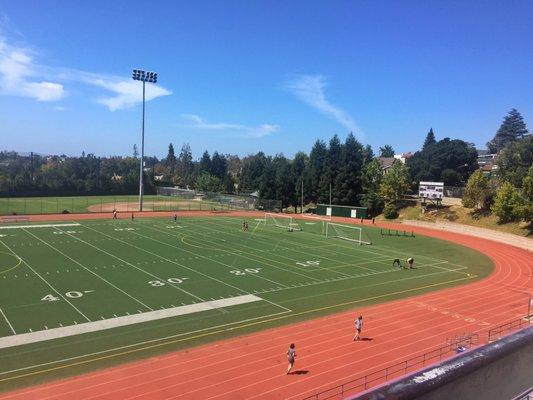 Beautiful day on PHS track