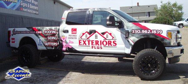 Exteriors Plus Truck Wrap