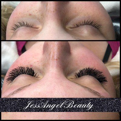 Volume Lash Extensions using Xtreme Lashes