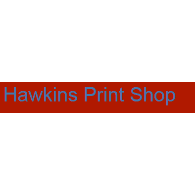 Hawkins Print Shop logo