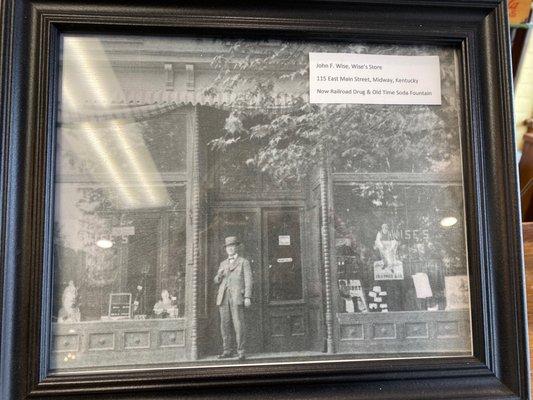 Picture in store of original building use.