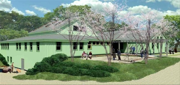 Amherst Survival Center rendering