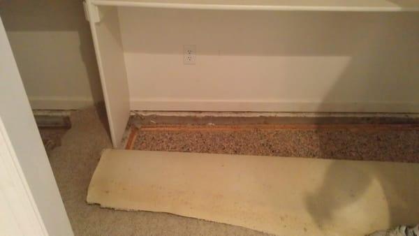 Interior Floor 2-3" drop