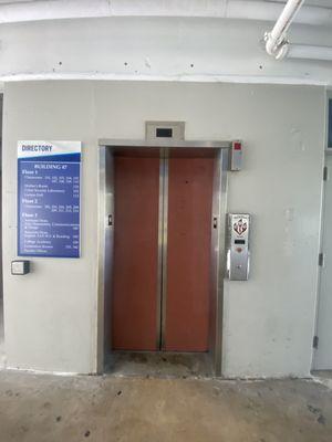 Dover Traditional (mb. Florida Coast) elevator, Broward College North building 47