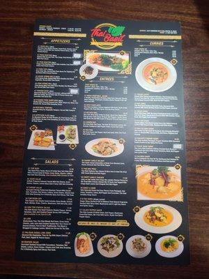 Thai Basil Menu