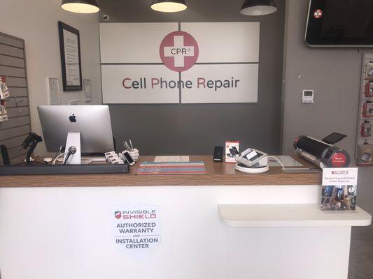 Store Interior Image of CPR Cell Phone Repair Preston Park TX