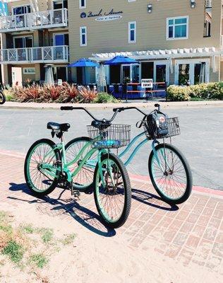 great bikes! very smooth ride and comfy seats!