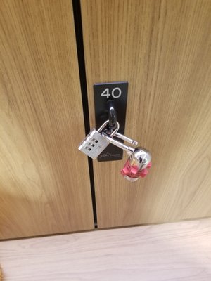 Some else put a lock on top of my lock "for fun".