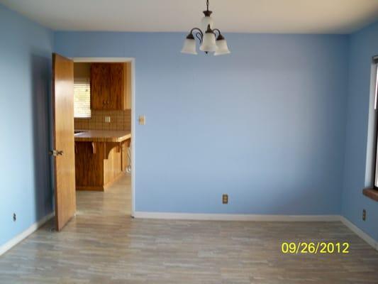 Before rehab - 15707 Highland Drive, San Jose CA 95127 - dining room, kitchen