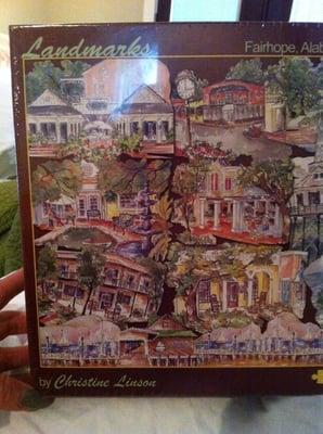 The puzzle I got for my mom.